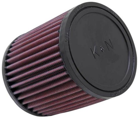 K&N Universal Rubber Filter - Round Straight 2.688in Flange ID x 4.5in OD x 5in H thumbnail 2