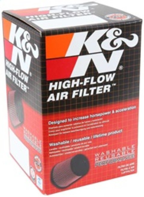 K&N Universal Rubber Filter - Round Straight 2.688in Flange ID x 4.5in OD x 5in H thumbnail 7