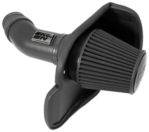 K&N 11-13 Dodge Challenger V8/12-13 Charger V8 / 12-13 Chrysler 300 Black Performance Intake Kit thumbnail 2