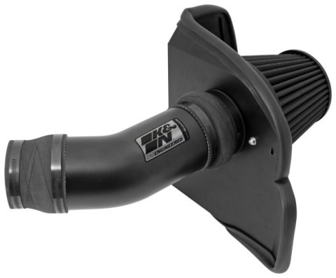 K&N 11-13 Dodge Challenger V8/12-13 Charger V8 / 12-13 Chrysler 300 Black Performance Intake Kit thumbnail 6