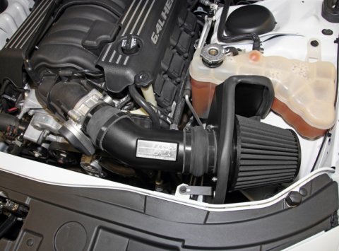 K&N 11-13 Dodge Challenger V8/12-13 Charger V8 / 12-13 Chrysler 300 Black Performance Intake Kit thumbnail 9