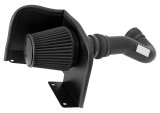 K&N 07-08 Chevy Silverado 1500 4.8L/5.3L V8 / 07-08 GMC Yukon 4.8L/5.3L V8 Black Perf Intake Kit thumbnail 3