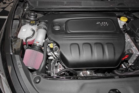 K&N Performance Intake Kit TYPHOON: 13 Dodge Dart 2.0L L4 F/I thumbnail 9