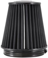 K&N Universal Rubber Filter Round Tapered 6in Flange ID x 7.5in Base OD x 5.25in Top OD x 8in Height thumbnail 4