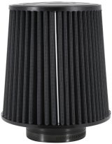 K&N Universal Rubber Filter-Round Tapered 4in Flange ID x 8in Base OD x 6.625in Top OD x 8in H thumbnail 2