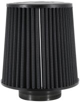 K&N Universal Rubber Filter-Round Tapered 4in Flange ID x 8in Base OD x 6.625in Top OD x 8in H thumbnail 8