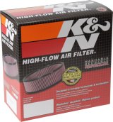 K&N X-Stream Top Filter - Red - Size 9in - 5.125in Neck Flange / 2.75in Height thumbnail 9