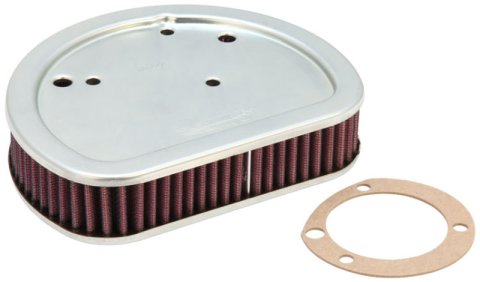 K&N Replacement Air Filter 7.125in L x 5.688in W x 1.625in H for Harley-Davidson thumbnail 4