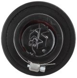 K&N 1.5in Flange ID x 3in OD x 2.5in H Chrome Finish Rubber Base Crankcase Vent Filter thumbnail 2