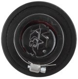 K&N 1.5in Flange ID x 3in OD x 2.5in H Chrome Finish Rubber Base Crankcase Vent Filter thumbnail 3