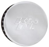 K&N 1.5in Flange ID x 3in OD x 2.5in H Chrome Finish Rubber Base Crankcase Vent Filter thumbnail 6