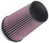 K&N Universal Tapered Filter 3.5in Flange ID x 5.5in Base OD x 4in Top OD x 8in Height thumbnail 1