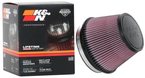 K&N Universal Tapered Filter 6in Flange ID x 7.5in Base OD x 5in Top OD x 5in Height thumbnail 5
