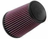 K&N Universal Tapered Filter 3.125in Flange ID x 5in Base OD x 3.5in Top OD x 6in Height thumbnail 1
