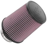 K&N Universal Clamp-On Air Filter 3-1/8in FLG / 6in B / 5in T / 7in H thumbnail 1