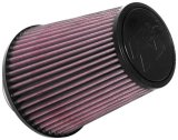 K&N Universal Tapered Filter 3in Flange ID x 6in Base OD x 4in Top OD x 6.75in Height thumbnail 1