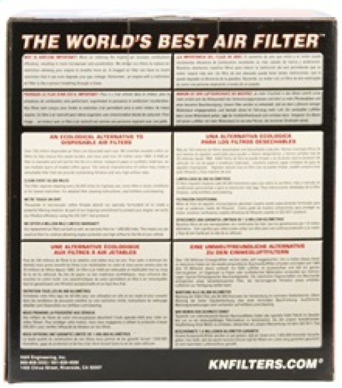 K&N Universal Tapered Filter 2.75in Flange ID x 5.0625in Base OD x 3.5in Top OD x 4in Height thumbnail 8