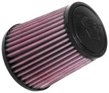 K&N Universal Tapered Filter 2.5in Flange ID x 4.5in Base OD x 3.5in Top OD x 5in Height thumbnail 1