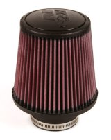K&N Universal Rubber Filter - Round Tapered 6in Base OD x 3in Flange ID x 6in H thumbnail 2