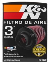 K&N Universal Rubber Filter - Round Tapered 6in Base OD x 3in Flange ID x 6in H thumbnail 9