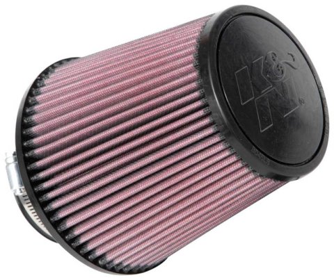 K&N Universal Clamp-On Air Filter 3in FLG / 6in B / 4-1/2in T / 6in H thumbnail 1