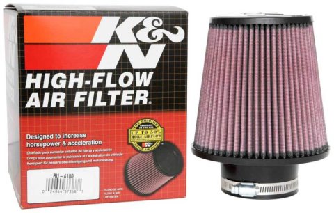 K&N Universal Clamp-On Air Filter 3in FLG / 6in B / 4-1/2in T / 6in H thumbnail 4