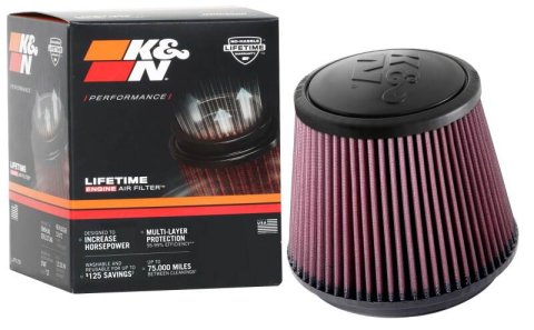 K&N Universal Clamp-On Air Filter 6in FLG / 7-1/2in B / 5-7/8in T / 6in H thumbnail 6