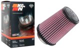 K&N Universal Rubber Filter 2-1/2in Flg / 4-1/2in OD B / 3-1/2in OD T / 6in H - Black Top thumbnail 5