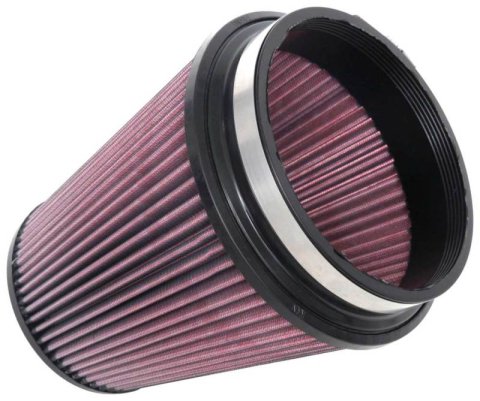 K&N Universal Clamp-On Air Filter 6in FLG / 7-1/2in B / 5in T / 8in H thumbnail 3