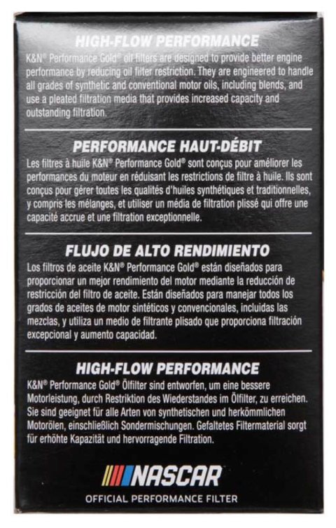 K&N Performance Oil Filter for 09-19 GM 1.4L / 1.6L / 1.8L w/ Hengst Filter Housing thumbnail 5