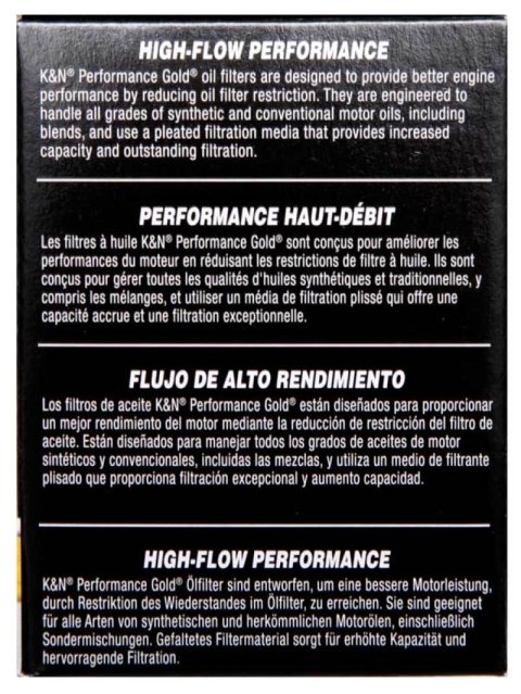 K&N Performance Oil Filter for 15-16 Hyundai Genesis Sedan 3.8L V6 thumbnail 5