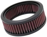 K&N S&S FILTER 6in OD x 4-5/8in ID x 2-3/16in H Replacement Filter for Harley-Davidson thumbnail 1