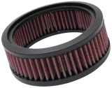 K&N S&S FILTER 6in OD x 4-5/8in ID x 2-3/16in H Replacement Filter for Harley-Davidson thumbnail 2