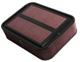 K&N Custom Racing Assembly Carbon Fiber 4in Air Box w/o Base - Large thumbnail 2