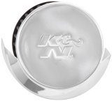 K&N 1.5in Flange ID x 3in OD x 2.5in Height Clamp On Crankcase Vent Filter thumbnail 3