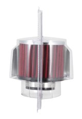 K&N 1.5in Flange ID x 3in OD x 2.5in Height Clamp On Crankcase Vent Filter thumbnail 6