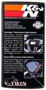 K&N 01-15 Harley-Davidson Touring 96 / 103 / 08-15 Bright AirCharger Performance Intake thumbnail 6