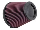 K&N Filter Universal Air Filter Carbon Fiber Top With 6in Flange x 7.5in Base x 6in H thumbnail 2