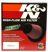 K&N Filter Universal Air Filter Carbon Fiber Top With 6in Flange x 7.5in Base x 6in H thumbnail 7