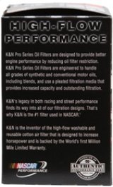 K&N Oil Filter 3in OD x 5.094in H for Buick/Chevrolet/Pontiac/GMC/Oldsmobile/GMC/Cadillac thumbnail 4