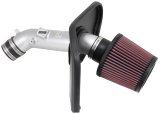 K&N 2013-14 Honda Accord 2.4L L4 69 Series Typhoon Air Intake System - Silver Cold Air Intake Kit thumbnail 2