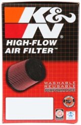 K&N Univrsl Rubber Oval Tprd Filter 2.438in F ID/3.75in B-OW/4.5in B-OL/2.5in T-OW/3.5in T-OL/6in H thumbnail 6
