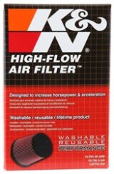 K&N Univrsl Rubber Oval Tprd Filter 2.438in F ID/3.75in B-OW/4.5in B-OL/2.5in T-OW/3.5in T-OL/6in H thumbnail 7