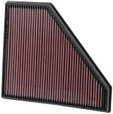 K&N Replacement Panel Air Filter 12.313in OS L x 10.313in OS W x 1.188in H for 13-14 Cadillac ATS thumbnail 2