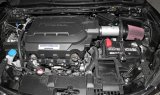K&N 13-14 Honda Accord 3.5L V6 69 Series Typhoon Air Intake System - Silver Cold Air Intake Kit thumbnail 7