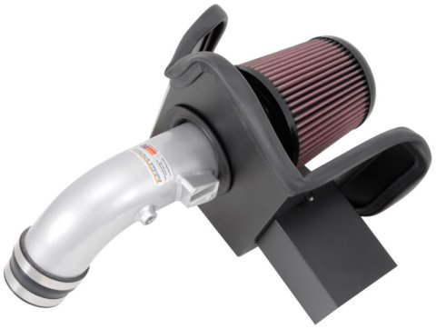 K&N 69 Series Typhoon Performance Intake Kit - Silver for 13-14 Nissan Altima 2.5L L4 thumbnail 7