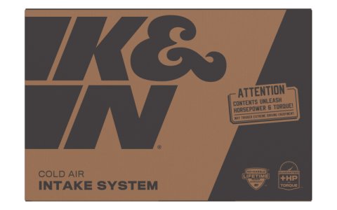 K&N BMW E90/91/93 335I N54 Engine Performance Air Intake System thumbnail 3