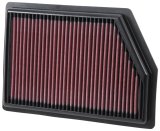K&N Replacement Panel Air Filter for 2014 Jeep Cherokee 2.4L/3.2L thumbnail 2