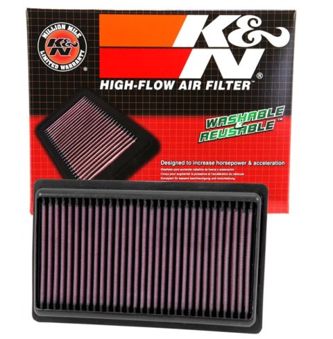 K&N Replacement Panel Air Filter for 2014-2015 Infiniti Q50 3.5L/3.7L V6 (2 Required) thumbnail 4