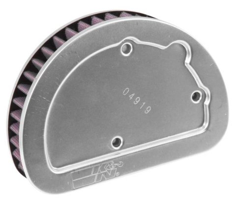 K&N Replacement Unique Air Filter 6.625in L x 4.75in W x 1.625in H with 1 Flange for Harley-Davidson thumbnail 3